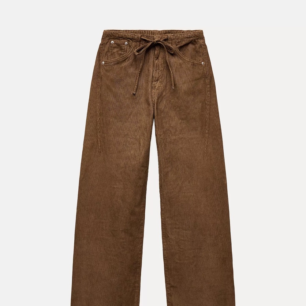 Zara Women’s Tan Corduroy Pants